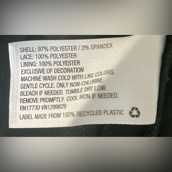 Xhilaration Crochet Top Shift Dress - Picture 7 of 7